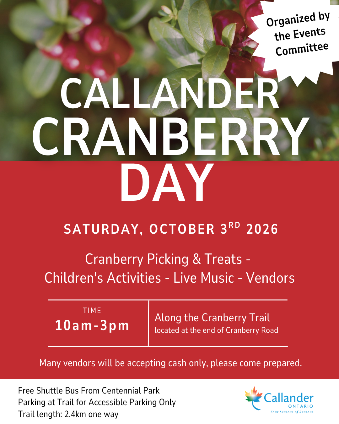 🍂 Save the Date!